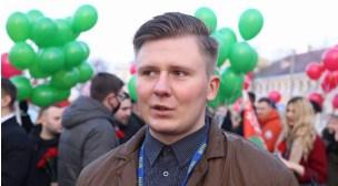 Газета «Гродзенская праўда». В Гродно дан старт  молодежной экспедиции «Маршрутами памяти. Маршрутами единства»